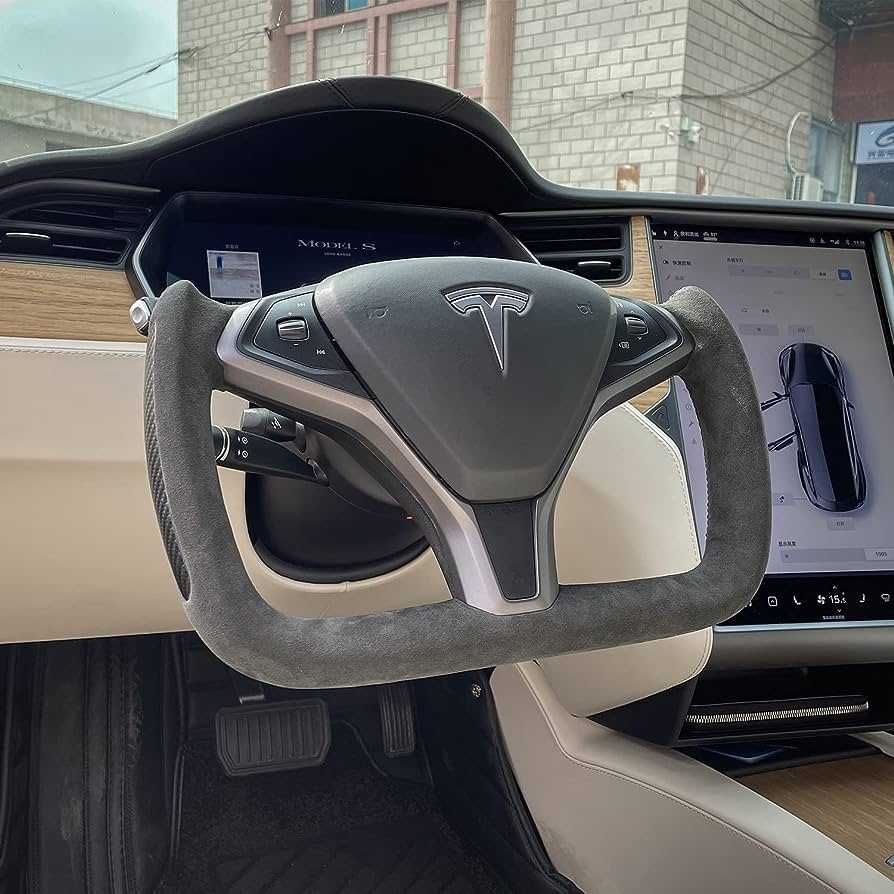 Карбонове кермо руль карбоновый Tesla Model S X Y 3 Тесла Модел 3 С Х