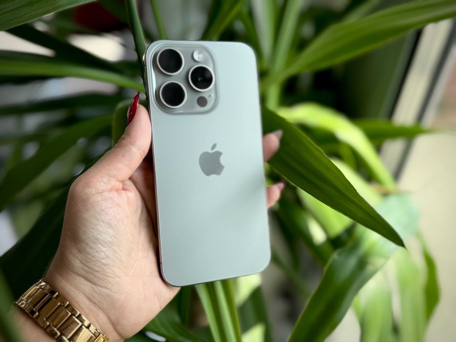 iPhone 15 Pro 128GB Natural Titanium - jak nowy!