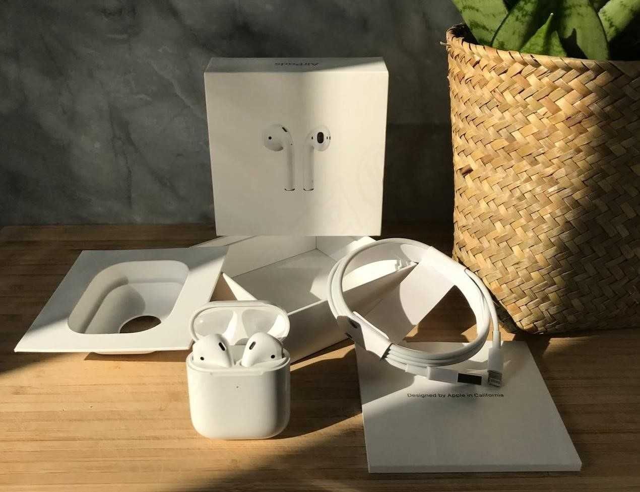 Навушники Full якості Airpods 2 1в1 Найкраще звучання 1в1