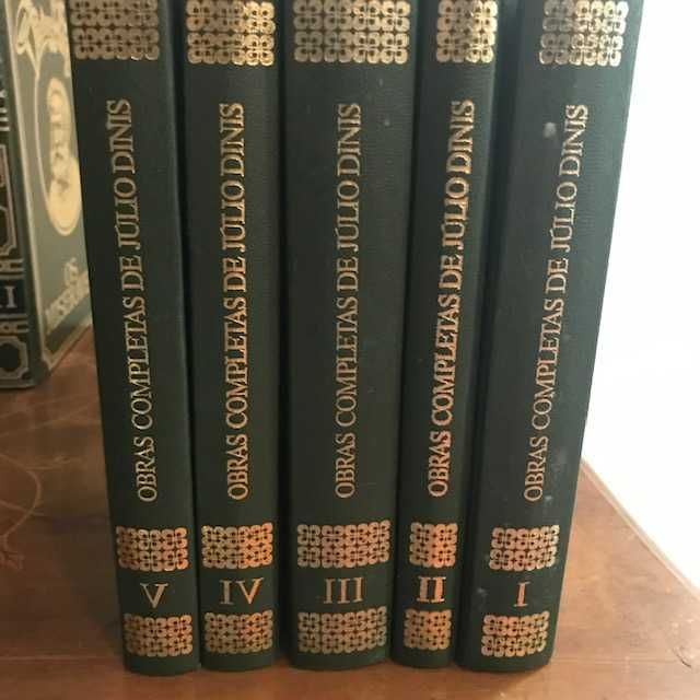 Obras de Júlio Dinis - 5 volumes