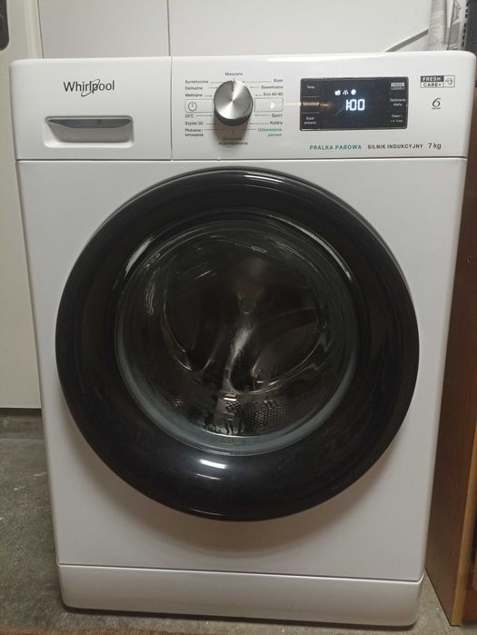 Pralka Whirlpool 6-ty zmysł GW parowa 30% nowej