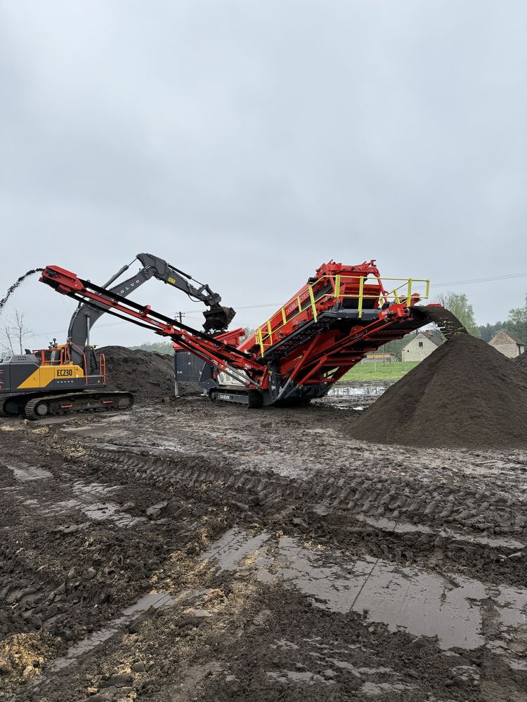 Usługi Przesiewaczem Wynajem Przesiewacza Sandvik QA335
