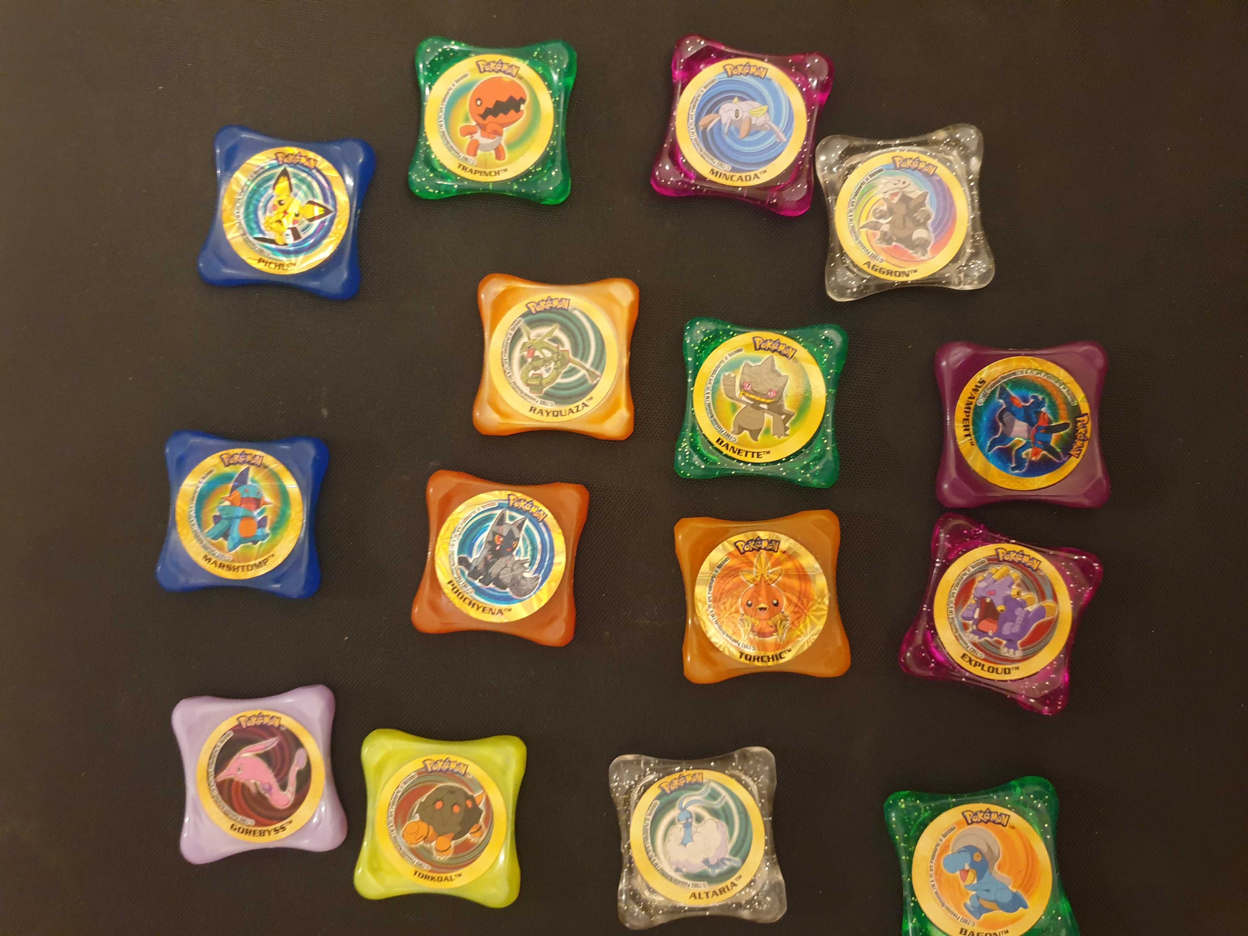 Tazos Pokémon Variados (RAROS)