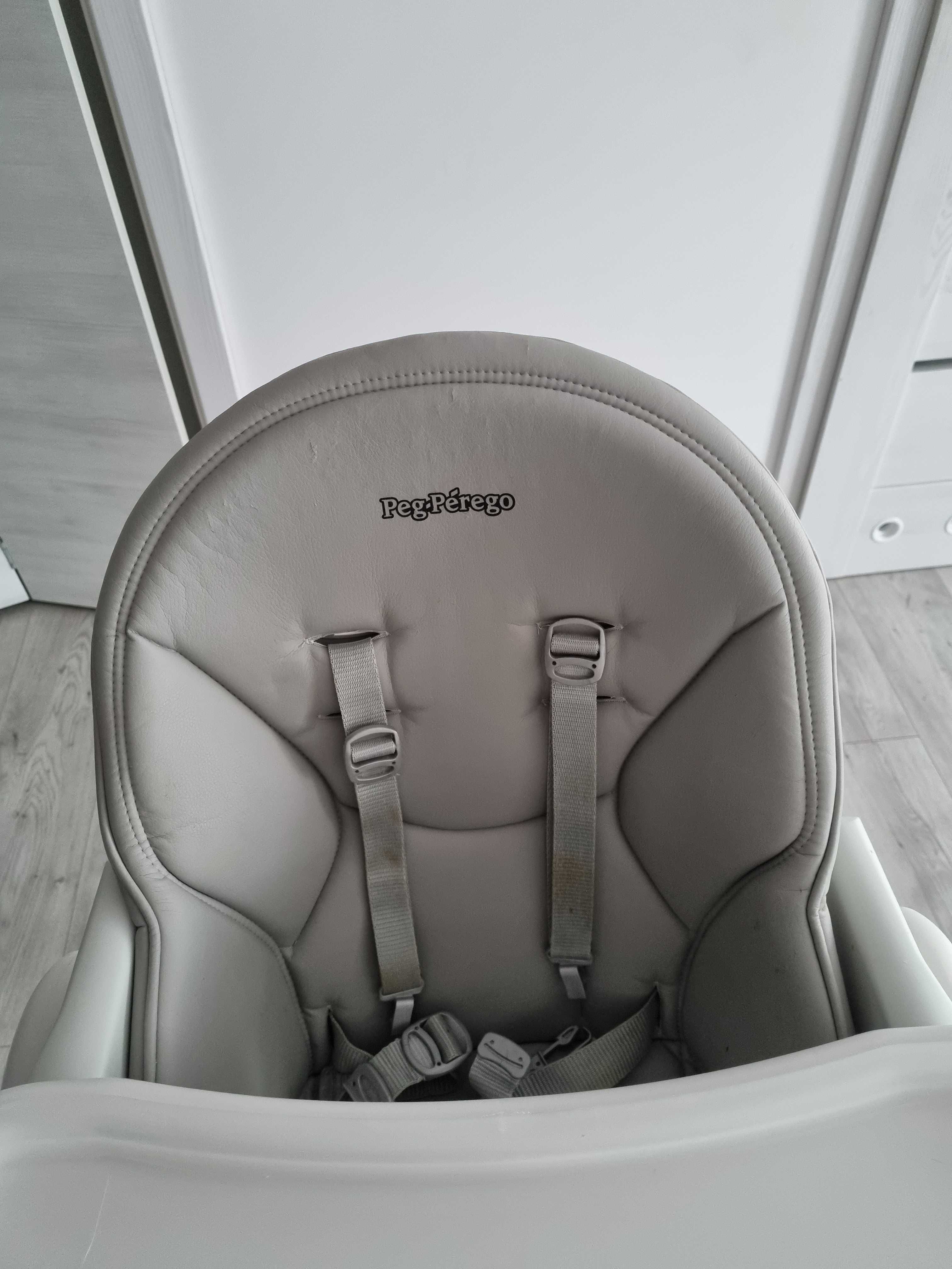 Krzesełko Peg Perego Prima Pappa Follow w kolorze Ice