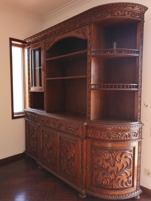 2 Moveis de sala trabalhados antigos