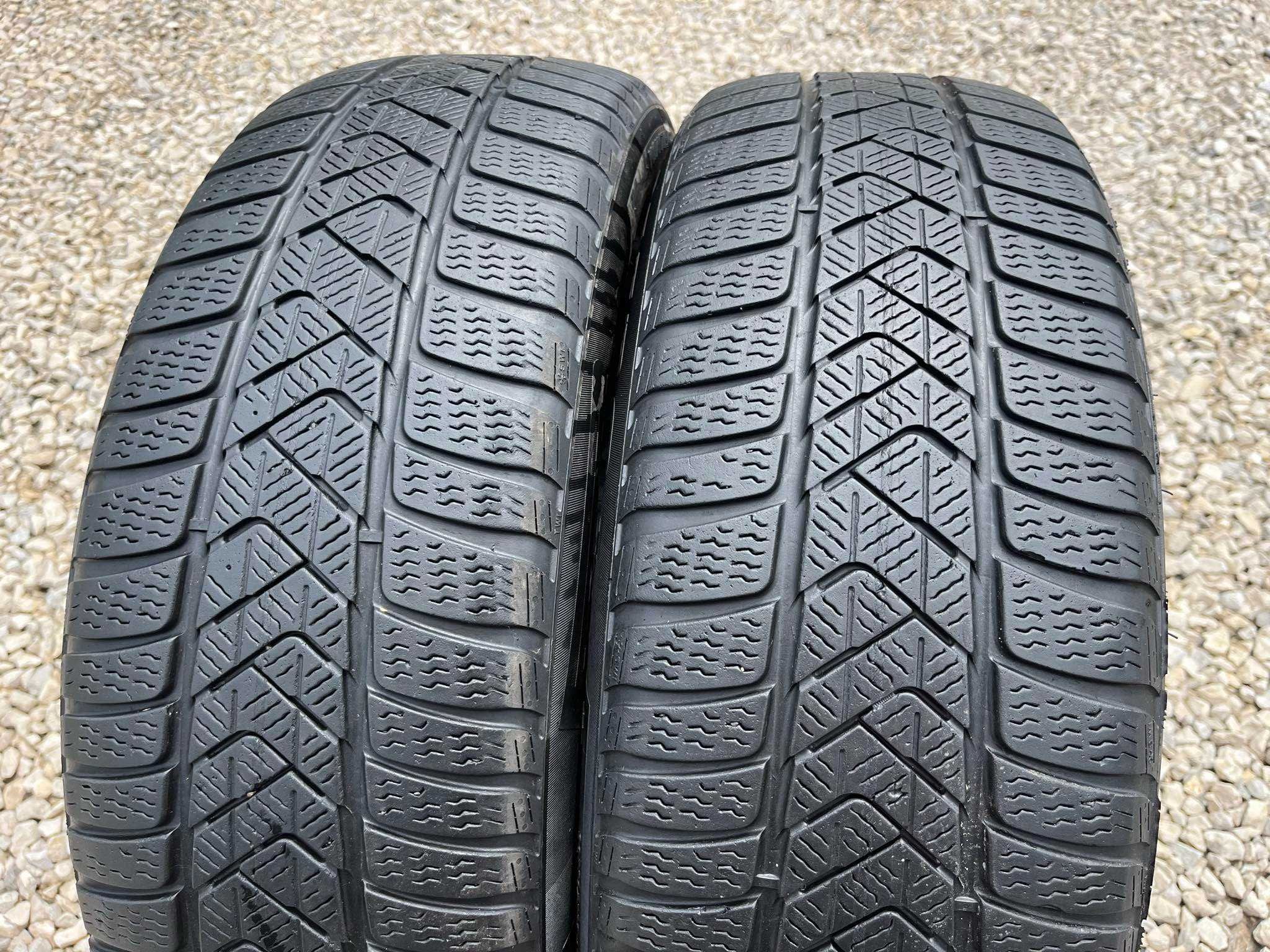 Opony 225/60R18 Pirelli Sottozero 3 Zima 2sztuki 5,18mm bieżnika