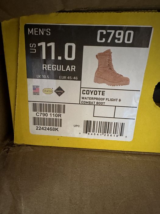 Берці Bellewill C790 розмір 11.0US (45-46EU)