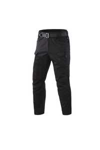 Чёрные тактические летние мужские штаны брюки рип-стоп