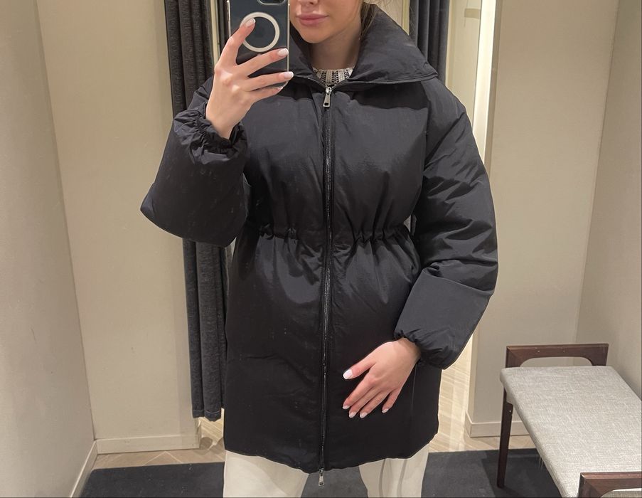 Пуховик massimo dutti xs s