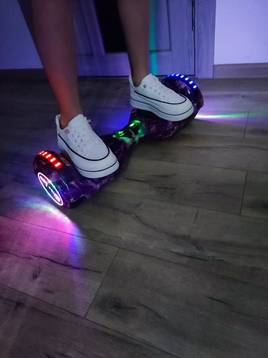 Гіроборд SMART BALANCE 6.5" (Фіолетовий космос)
Гіроборд у хорошому