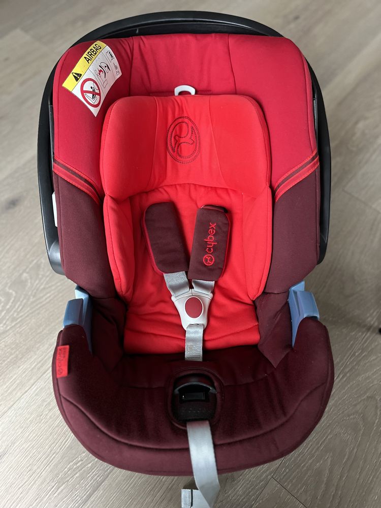 Fotelik cybex aton 3 s + baza isofix