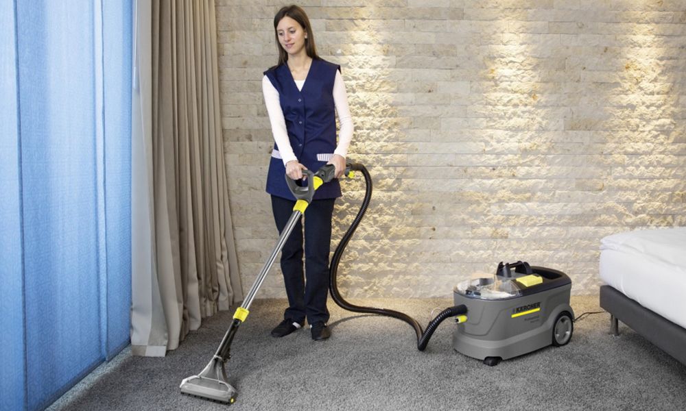 Proszek gratis, wynajem odkurzacza piorącego karcher puzzi 10/1 SC5