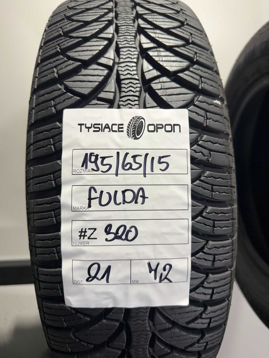 Opony Zimowe 195/65/15 Fulda Montero3 #Z320