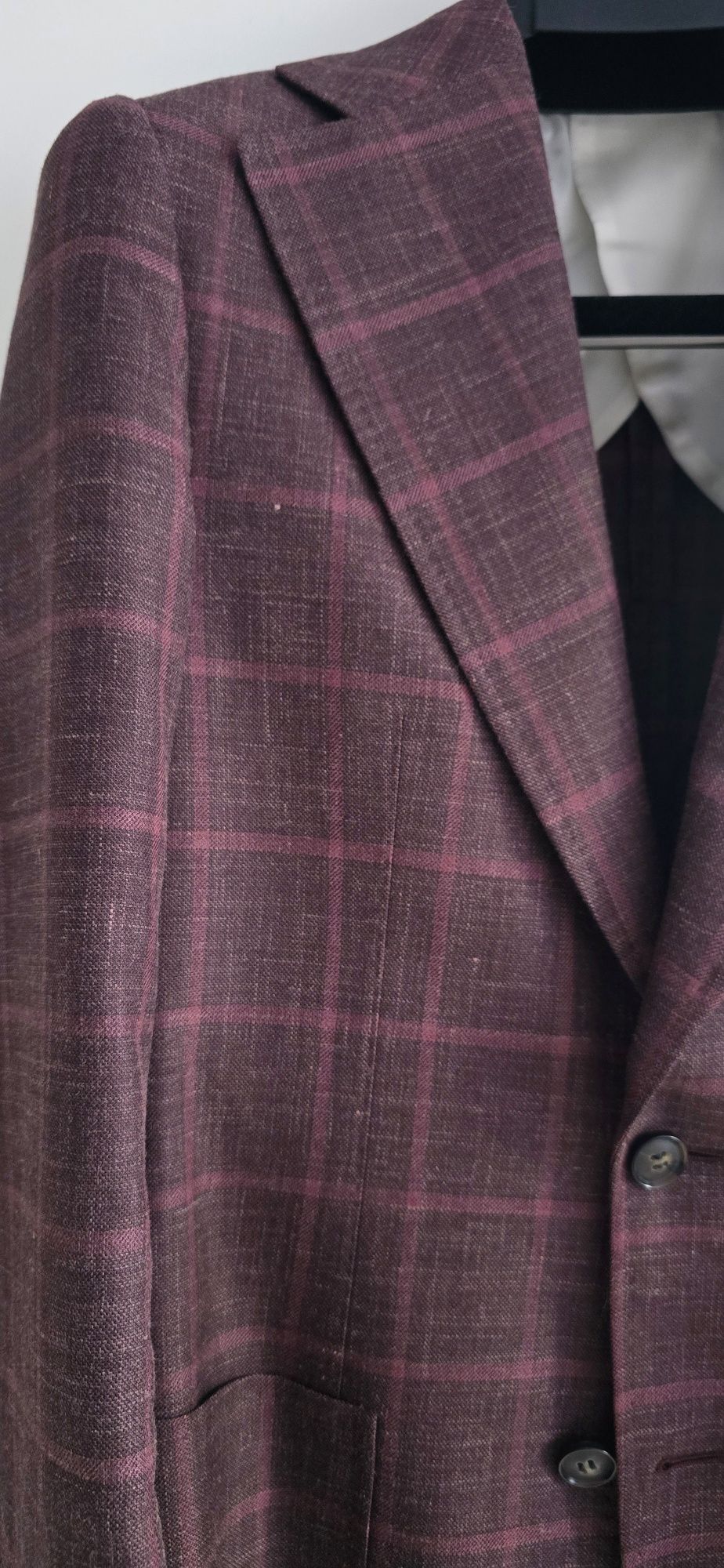 Marynarka Suitsupply r. 44 (wełna, jedwab, len, stan idealny)