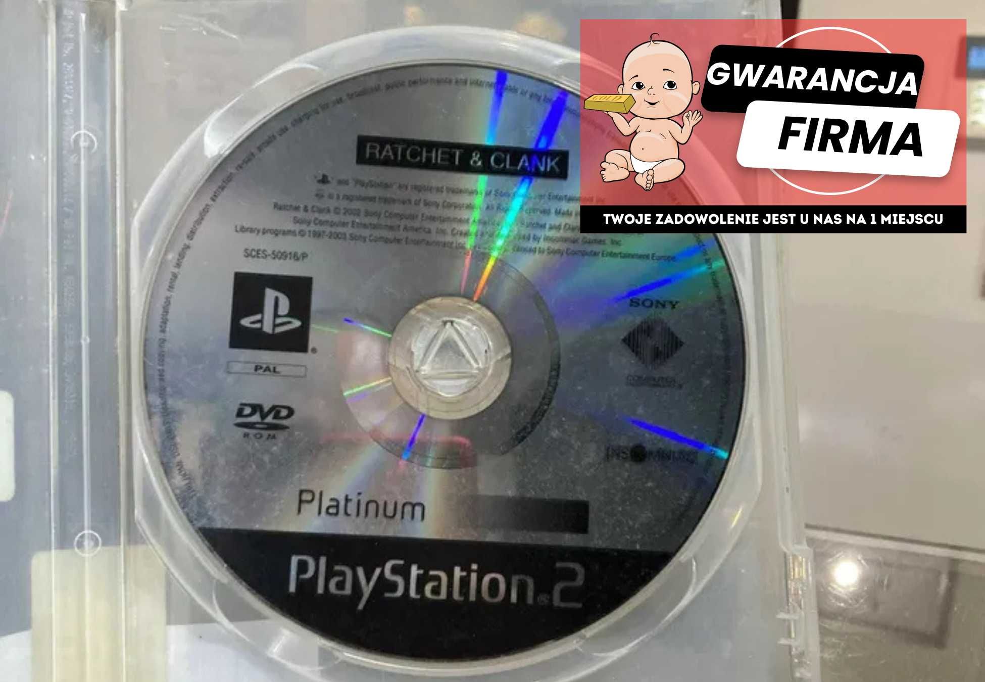 Gra PS2 Ratchet & Clank