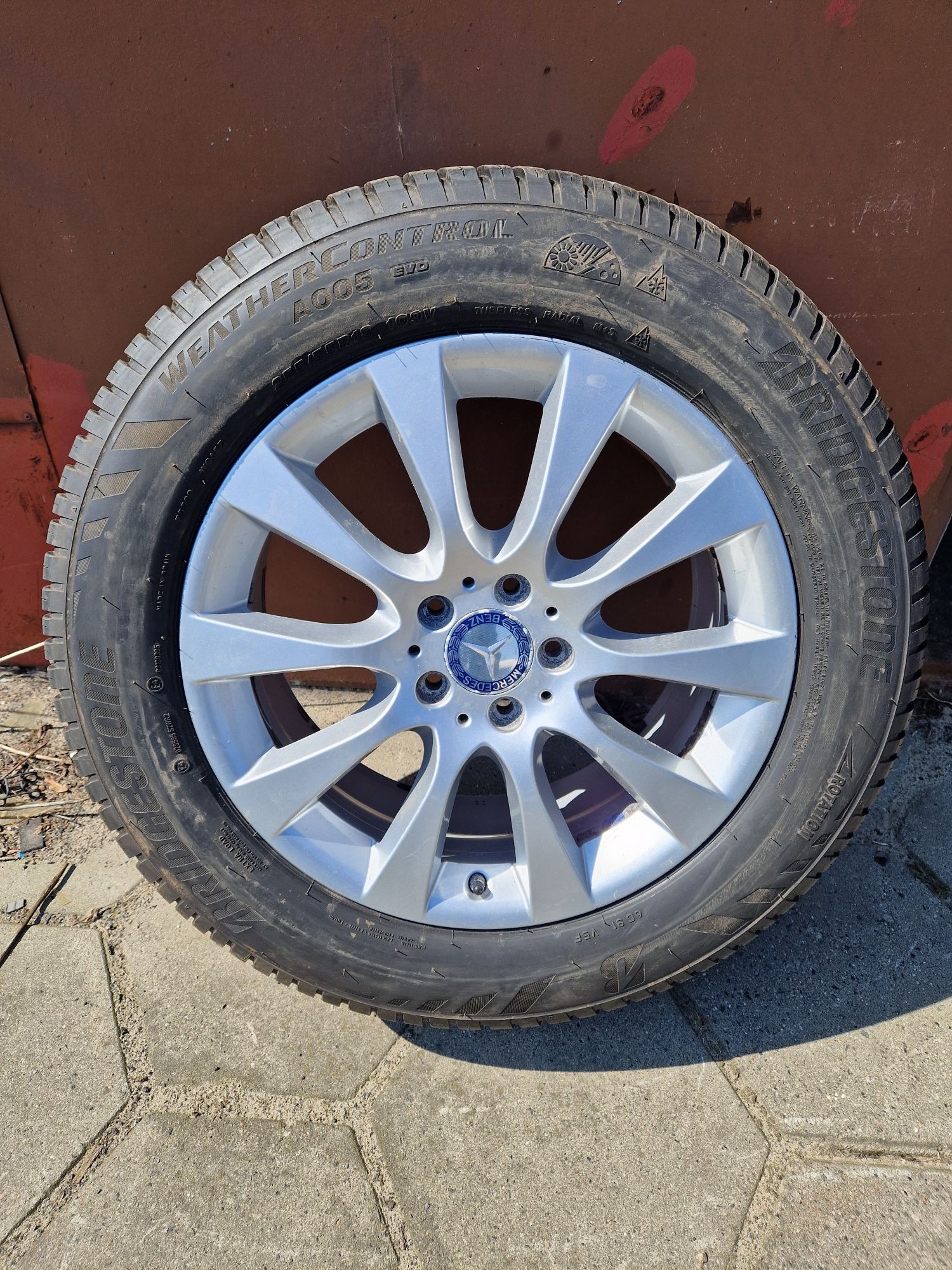 Oryginalne Koła Mercedes-Benz ML 255/55R18 Bridgestone 22r. Wielosezon