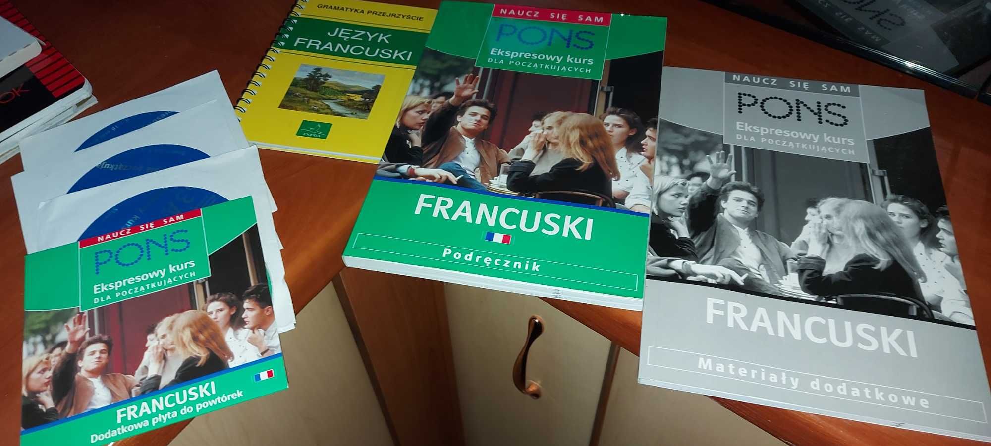 Kurs dla początkujących PONS jezyk francuski nowy
