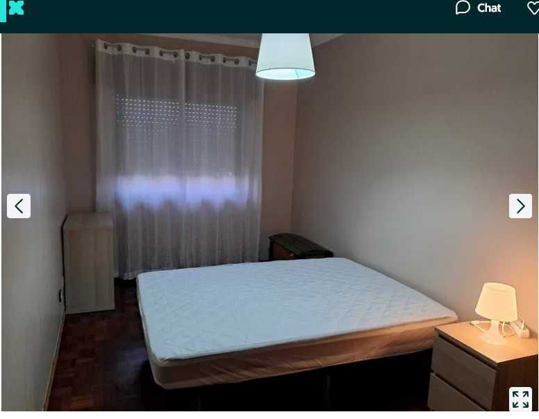 Aluga-se quarto casal. Despesas incluídas.