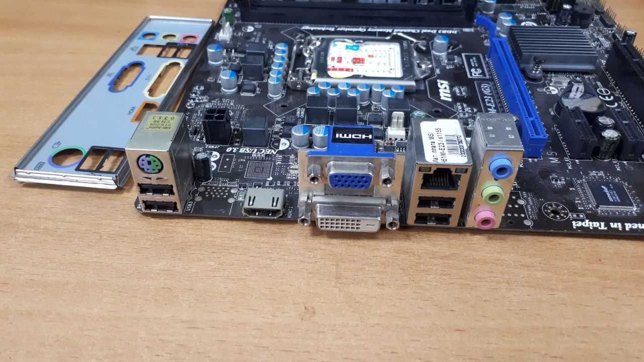 Материнская плата MSI H61M-E23 (G3) socket 1155