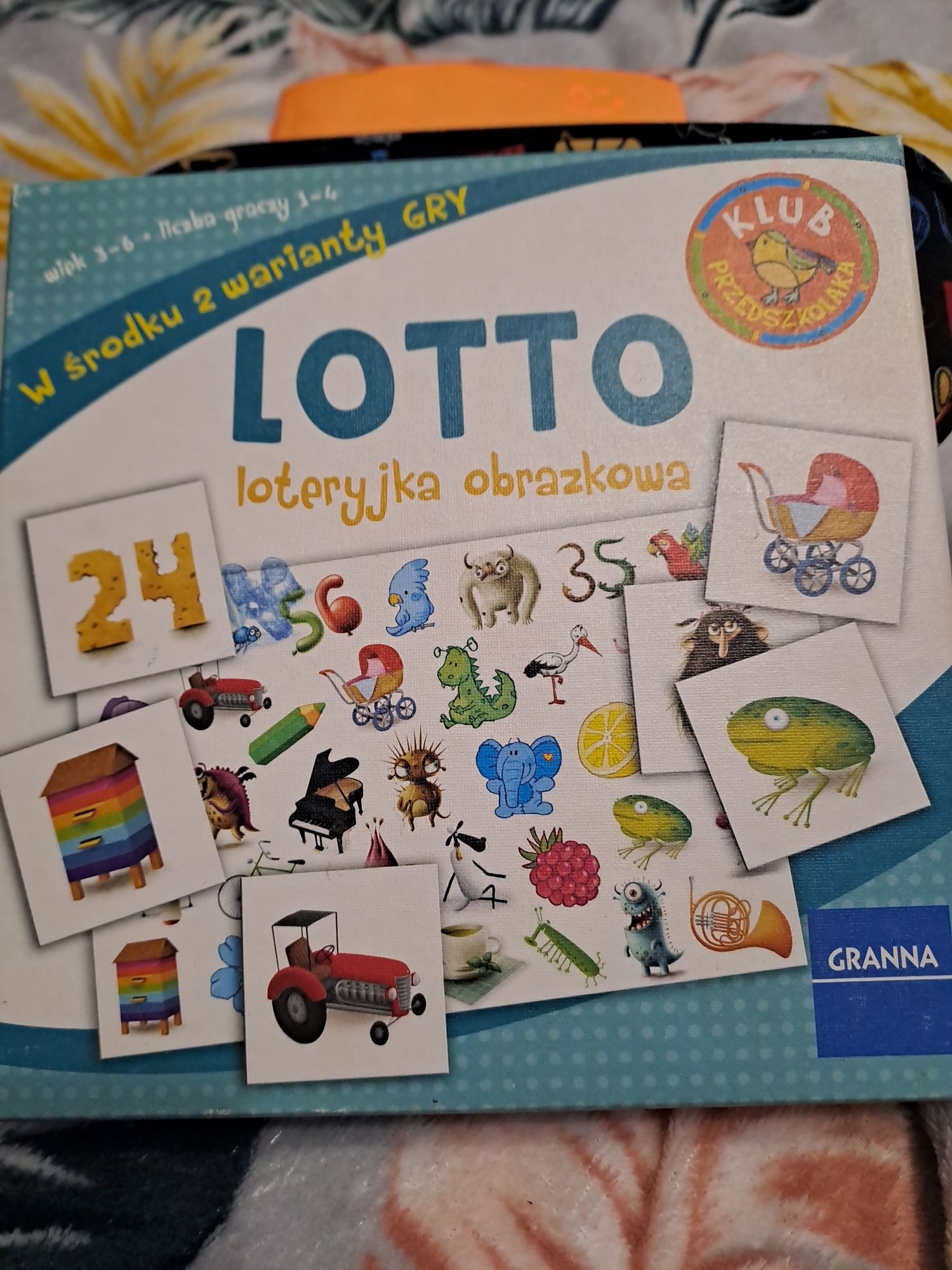 Gra lotto  wiek 3-6lat