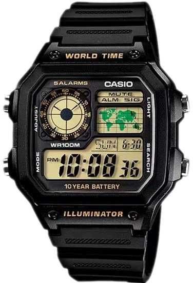 НОВИЙ наручний годинник CASIO AE-1200WH касио часи skmei montana часы