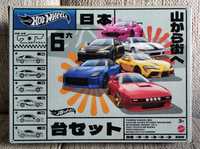 Hot Wheels - Japanese Car Culture JDM zestaw 6 modeli set box Japonia