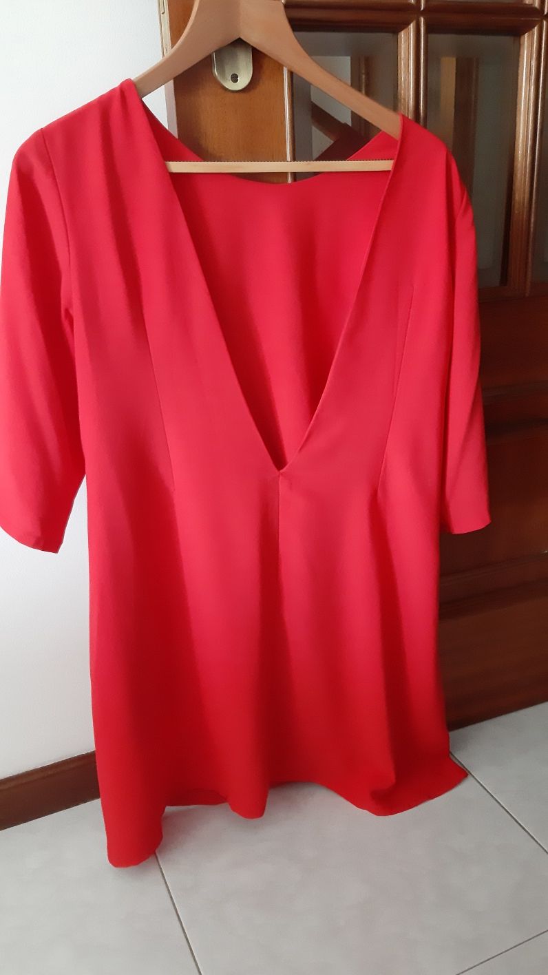 Vestido corte direito