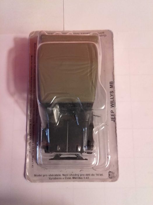 Jeep Willys MB z wyd. De Agostini.