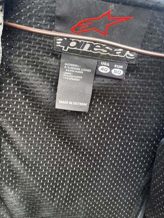 Kurtka motocyklowa alpinestars skorzana gp plus rozm. 50