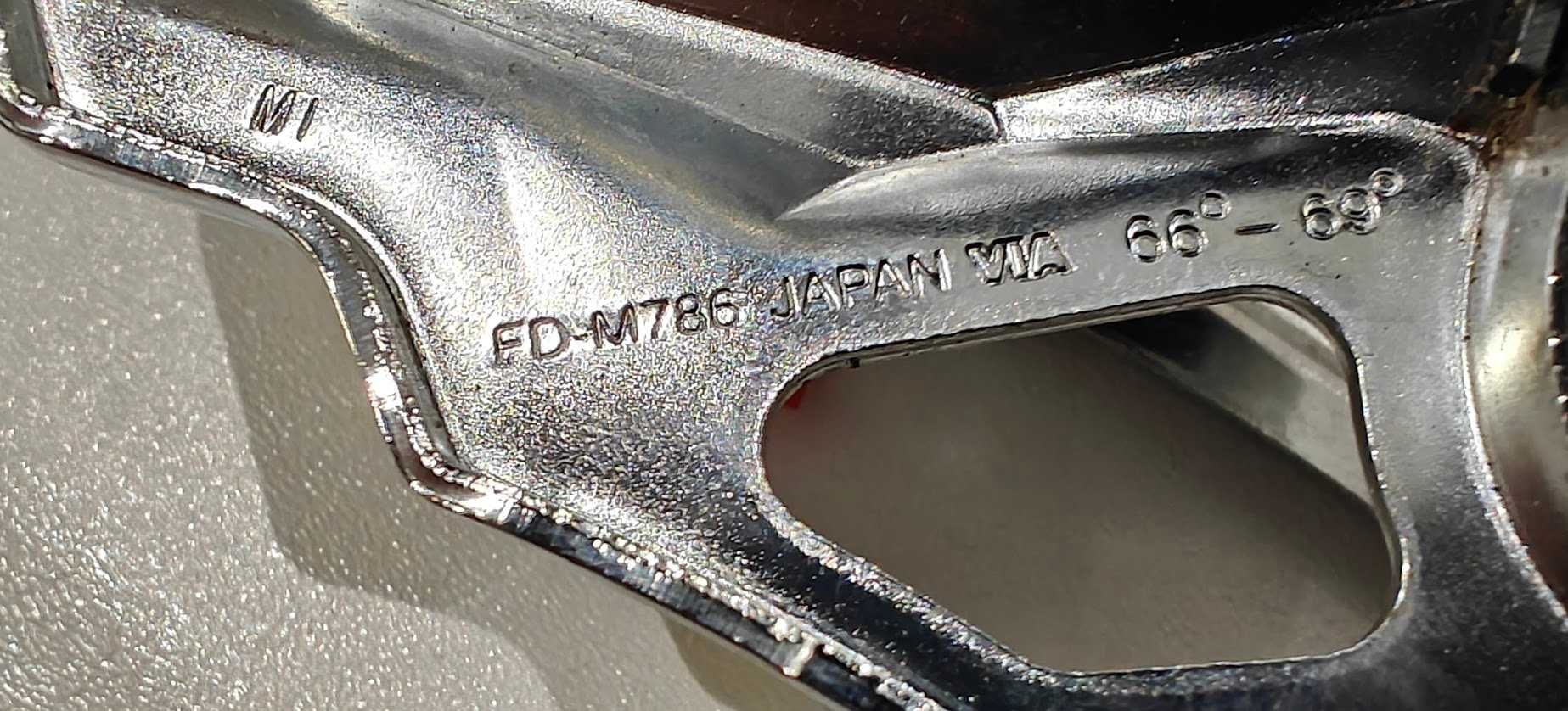 Przerzutka przednia Shimano Deore XT FD-M786