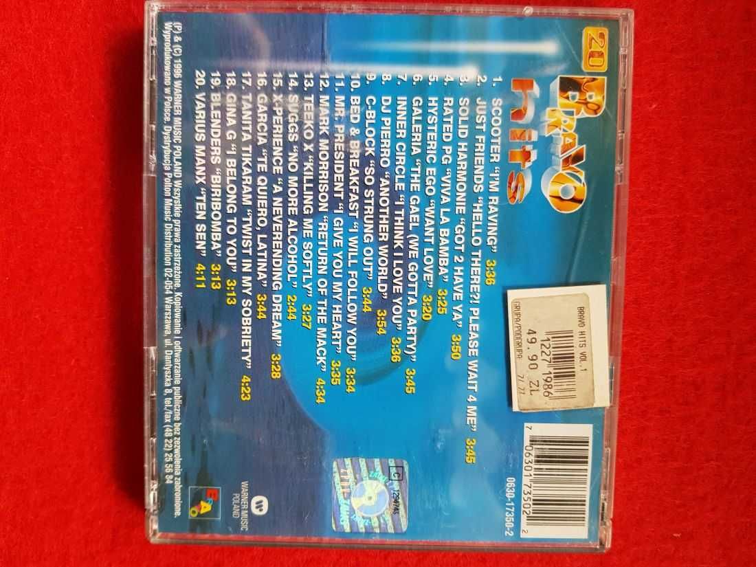 20 Bravo Hits Vol. 1 1996 Electronic, Pop Europop Eurodance, Dance-pop