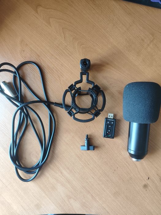 Микрофон BM-800 + звуковая карта