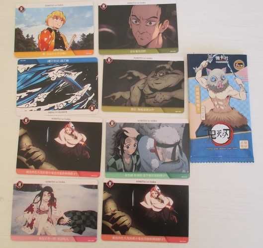 Cartas Demon Slayer - Vendido à unidade
