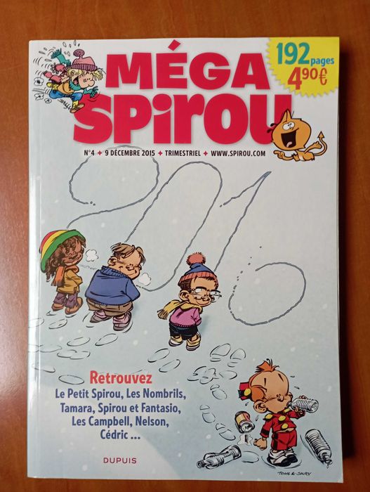 Méga Spirou - muitas edições em francês