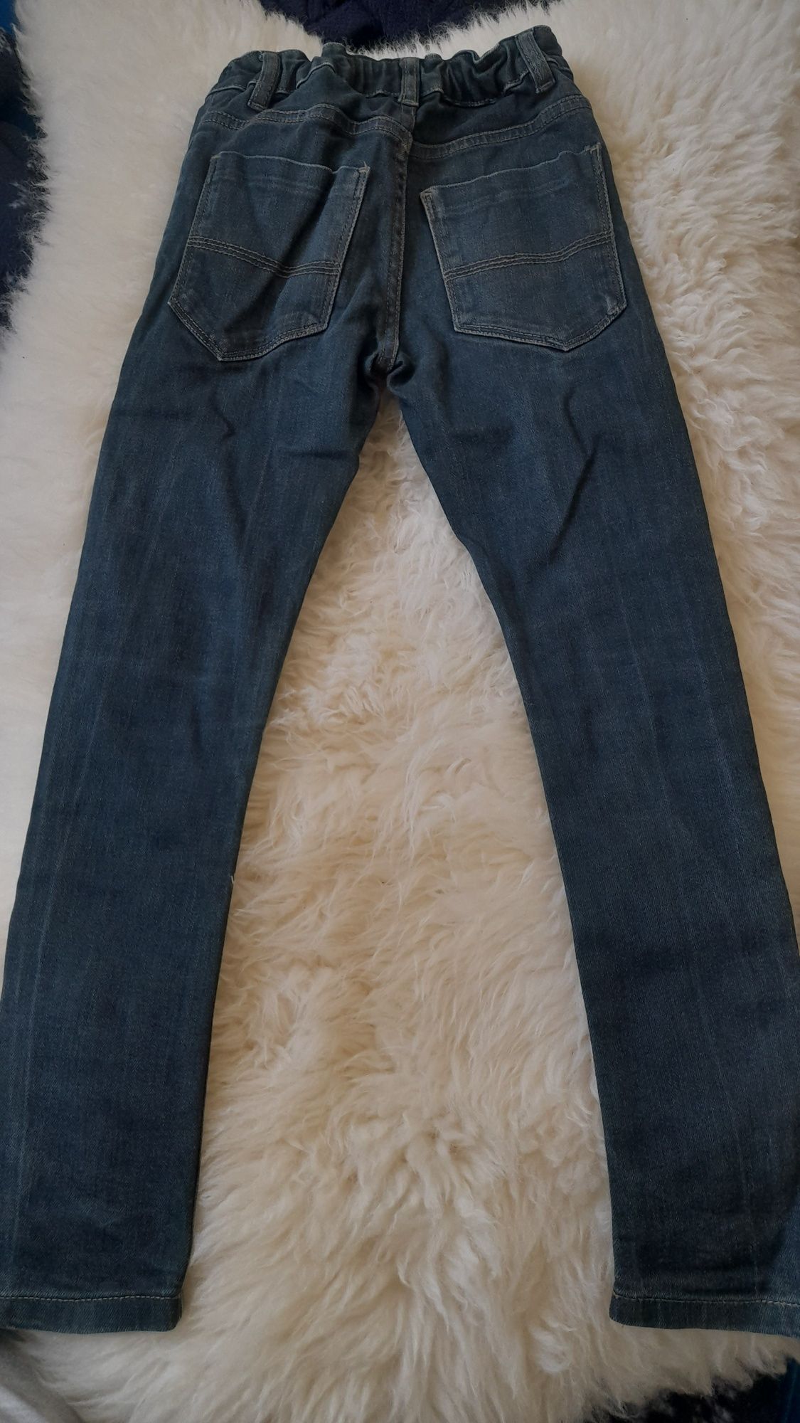Spodnie jeans rurki Next r. 134 9lat