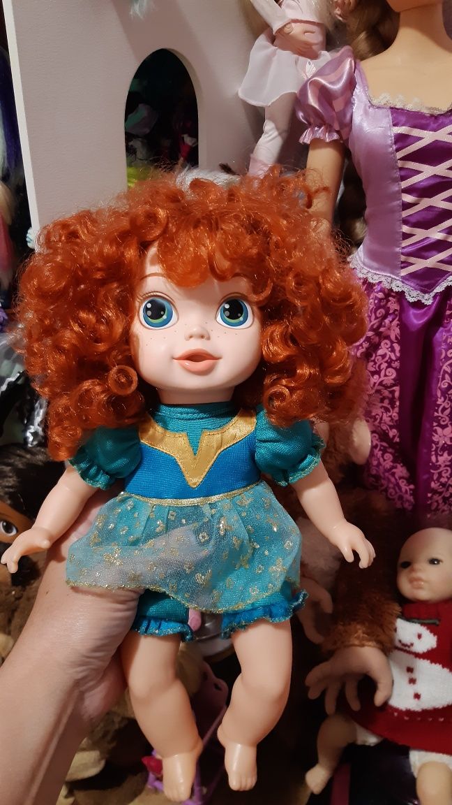 Игрушка кукла коллекция Дисней малышка Мерида Храбрая Сердцем