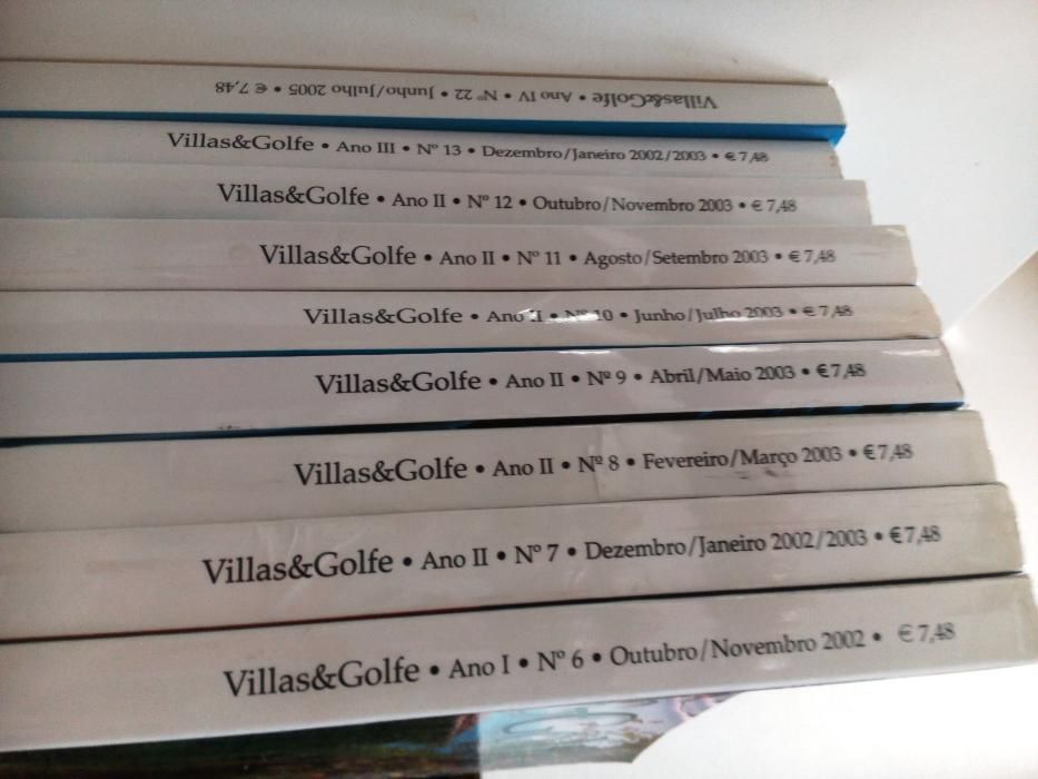 Villas e golfe (varias revistas)