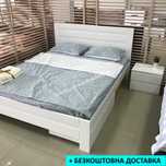 Кровать двуспальная 90,120,140,160,180х200. Деревяне ліжко массив бука