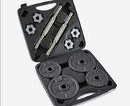 Halteres de Musculação 20 kg Conjunto