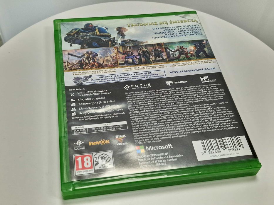 Warhammer 40.000: Space Marine 2 Gra XBOX SERIES X
