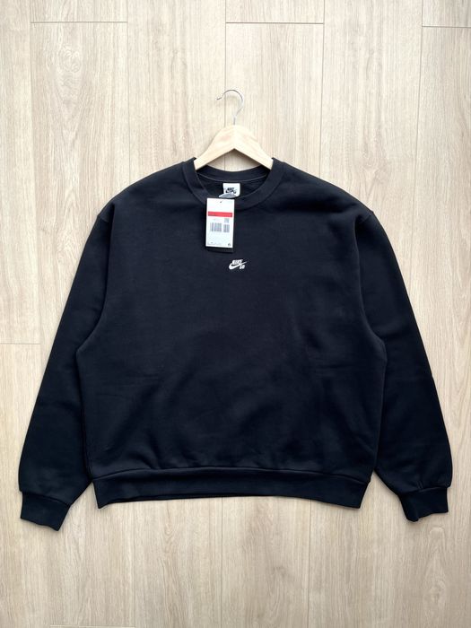 Оригінал Nike SB (S,L) Fleece Essential Logo Свитшот Кофта FV7353