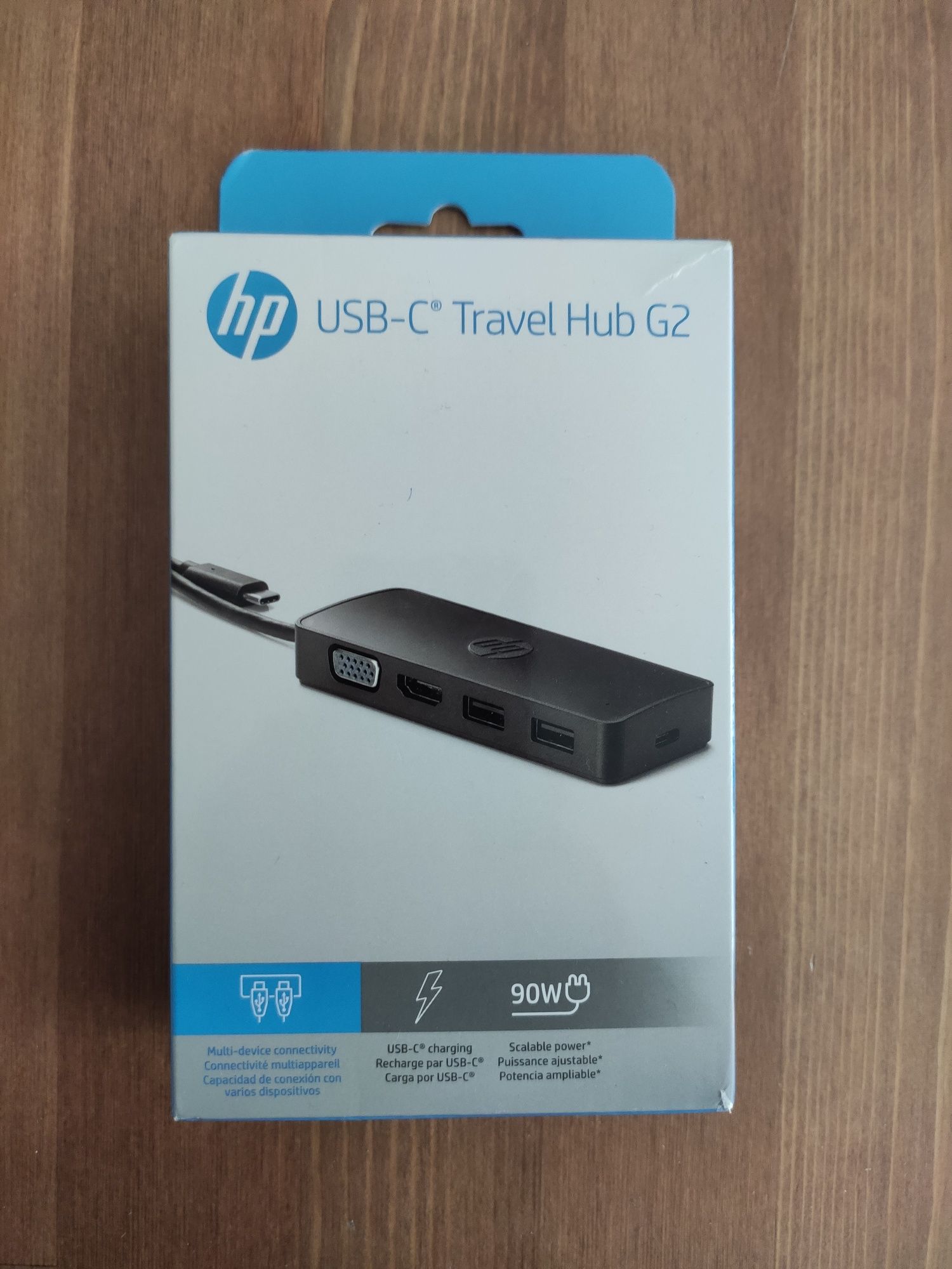 Hub HP USB-C Travel G2 EURO 90W