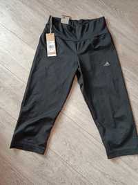 Adidas legginsy damskie 3/4 rozm. XS nowe