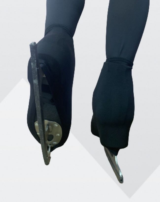 Чехлы на ботинки для коньков из термоткани с усиленной защитой носка