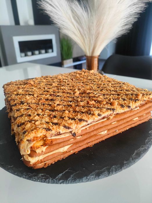 Tort miodowy bezglutenowy Marlenka 800g - oryginalny