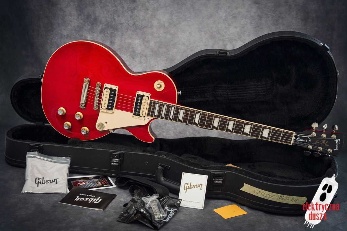 Gibson Les Paul Classic Transparent Red 2022