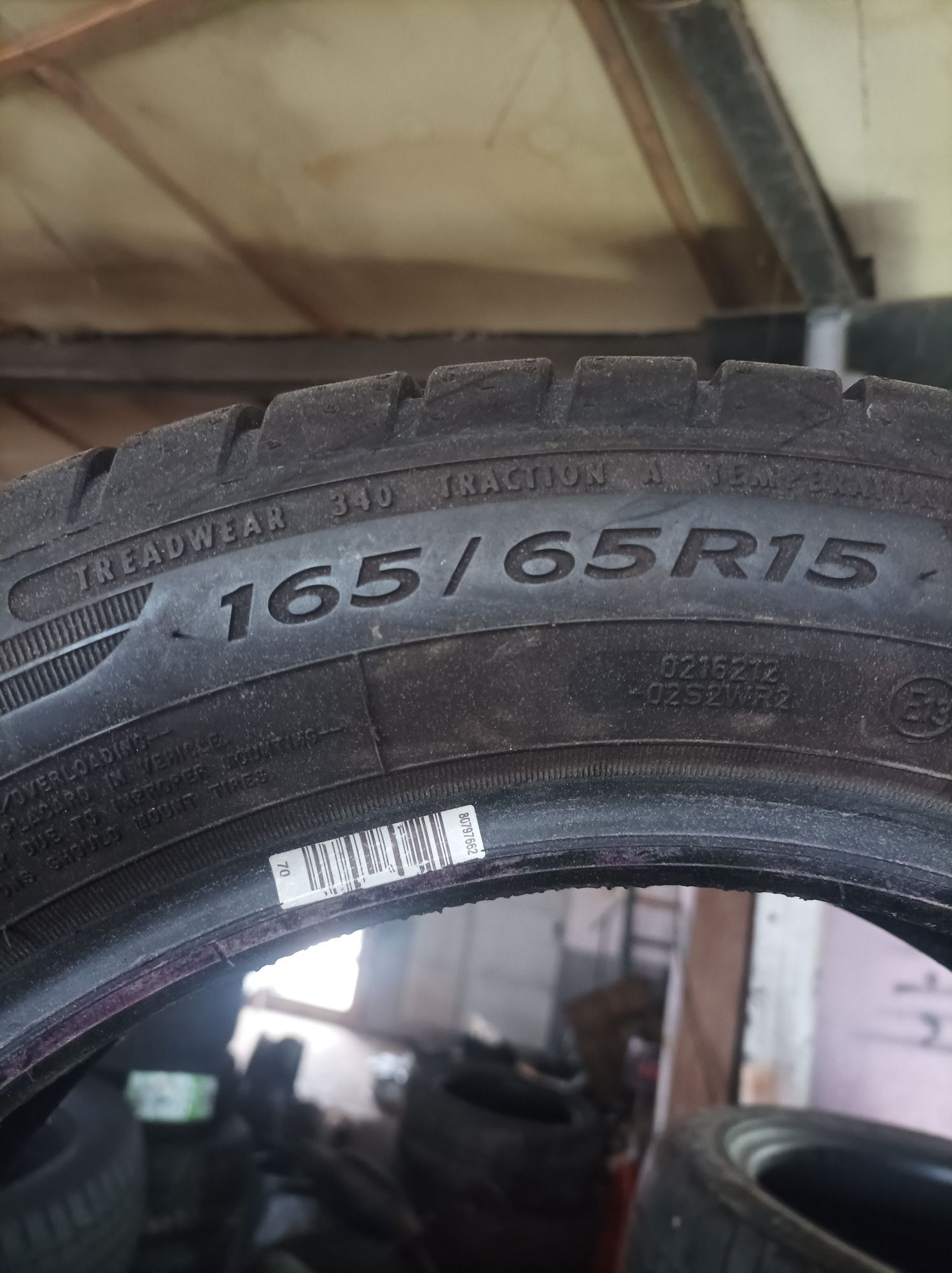 Шини 165/65r15 2шт