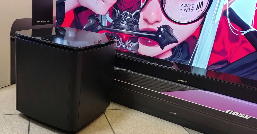 Bose Smart Ultra Soundbar + Bass Module 700 Subwoofer,  Jak NOWY!