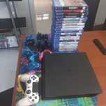 Ps4 + 2 comandos + 21 jogos