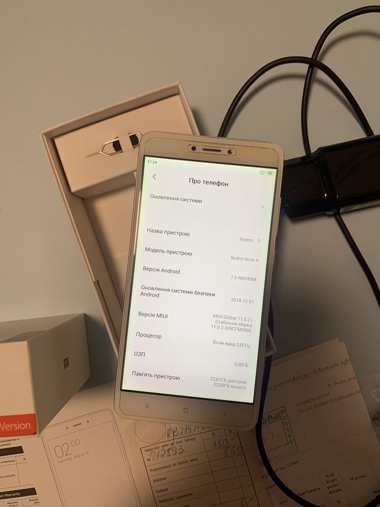 Xiaomi Redmi Note 4 global